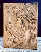 Load image into Gallery viewer, History Egyptian Depet mother of general Imeneminet Plaque Artifact Sculpture 13" www.Neo-Mfg.com h2