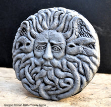 Load image into Gallery viewer, Roman Greek Gorgon's Head Temple Sulis Minerva Bath Belenos alter Sculptural Wall frieze plaque relief www.Neo-Mfg.com 7" b8