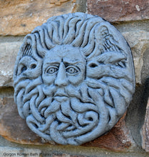 Load image into Gallery viewer, Roman Greek Gorgon's Head Temple Sulis Minerva Bath Belenos alter Sculptural Wall frieze plaque relief www.Neo-Mfg.com 7" b8