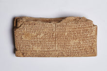 Load image into Gallery viewer, Sumerian Gilgamesh epic in cuneiform Tablet Cuneiform Sculptural www.Neo-Mfg.com museum reproduction 5.9"