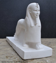 Load image into Gallery viewer, History Egyptian Sphinx Tutu lion protector god Sculpture museum reproduction art 13.75" www.Neo-Mfg.com home decor relief