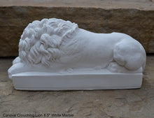 Load image into Gallery viewer, Canova Crouching Lion Sculpture Statue 8.5" long www.Neo-Mfg.com home decor