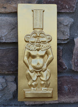 Load image into Gallery viewer, History Egyptian Bes god Sculptural wall relief www.Neo-Mfg.com 10.5" j10