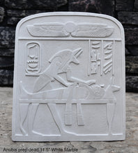 Load image into Gallery viewer, Egyptian Anubis preparing the dead wall plaque relief www.neo-mfg.com 11.5