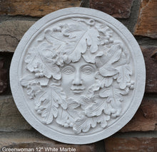 Load image into Gallery viewer, Nature Garden Greenwoman Sculpture Plaque 12" Neo-Mfg