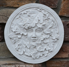 Load image into Gallery viewer, Nature Garden Greenwoman Sculpture Plaque 12" Neo-Mfg