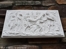 Load image into Gallery viewer, Roman Greek Death of a Solider Wall plaque relief sculpture 18" www.Neo-Mfg.com