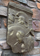 Load image into Gallery viewer, Roman Greek Hera Siphnian Sanctuary Apollo Sculptural Wall frieze plaque Fragment relief www.Neo-Mfg.com 16" home decor