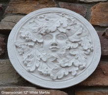 Load image into Gallery viewer, Nature Garden Greenwoman Sculpture Plaque 12" Neo-Mfg