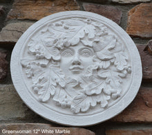 Load image into Gallery viewer, Nature Garden Greenwoman Sculpture Plaque 12" Neo-Mfg