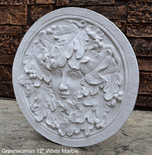 Load image into Gallery viewer, Nature Garden Greenwoman Sculpture Plaque 12" Neo-Mfg