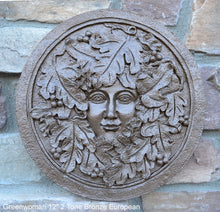 Load image into Gallery viewer, Nature Garden Greenwoman Sculpture Plaque 12" Neo-Mfg