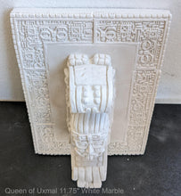 Load image into Gallery viewer, Aztec Mayan Queen of Uxmal Architectural element bust Sculpture 11.75" www.Neo-Mfg.com home decor