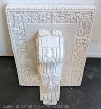 Load image into Gallery viewer, Aztec Mayan Queen of Uxmal Architectural element bust Sculpture 11.75" www.Neo-Mfg.com home decor