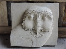 Load image into Gallery viewer, Egyptian Owl Sculptural wall relief www.Neo-Mfg.com 10"