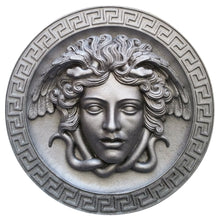 Load image into Gallery viewer, History Medusa Artifact Carved wall plaque Sculpture Statue 8" www.Neo-Mfg.com high relief