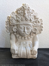 Load image into Gallery viewer, History Aztec Maya Mesoamerica Zapotec Deity Vessel Sculpture Statue www.Neo-Mfg.com 7 5/8"