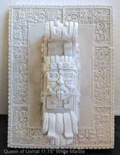Load image into Gallery viewer, Aztec Mayan Queen of Uxmal Architectural element bust Sculpture 11.75" www.Neo-Mfg.com home decor