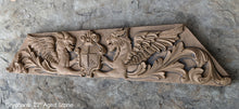 Load image into Gallery viewer, Griffin gryphons Winged lion wall Sculpture plaque 22" www.Neo-Mfg.com Home decor mystical