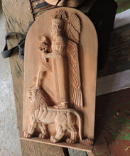 Load image into Gallery viewer, Babylonian Bass relief of Haldi sculpture wall plaque 12" www.NEO-MFG.com