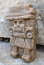 Load image into Gallery viewer, Aztec Mayan Tlaloc Rain God Artifact Carved Sculpture Statue 6 5/8" www.Neo-Mfg.com Tlāloc