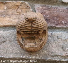 Load image into Gallery viewer, Assyrian Persian Persepolis Lion of Gilgamesh head capital Sculpture statue 4" www.Neo-Mfg.com Museum reproduction