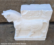 Load image into Gallery viewer, Historical Assyrian Persian bull Guardian of Persepolis relief sculpture ancient replica Sculpture www.Neo-Mfg.com