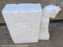 Load image into Gallery viewer, Historical Assyrian Persian bull Guardian of Persepolis relief sculpture ancient replica Sculpture www.Neo-Mfg.com