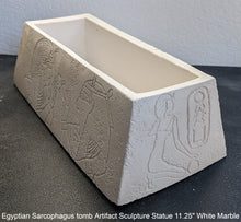 Load image into Gallery viewer, Egyptian Sarcophagus tomb Artifact Sculpture Statue 11.25" www.NEO-MFG.com