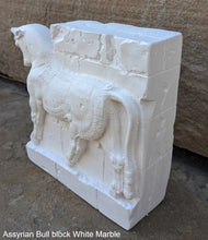 Load image into Gallery viewer, Historical Assyrian Persian bull Guardian of Persepolis relief sculpture ancient replica Sculpture www.Neo-Mfg.com