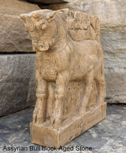 Load image into Gallery viewer, Historical Assyrian Persian bull Guardian of Persepolis relief sculpture ancient replica Sculpture www.Neo-Mfg.com