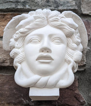 Load image into Gallery viewer, Medusa Bust design Artifact Carved Sculpture Statue 9" www.Neo-Mfg.com