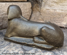 Load image into Gallery viewer, History Egyptian Amenhotep II Sphinx Sculpture Statue www.Neo-mfg.com 7.5" Museum reproduction