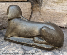 Load image into Gallery viewer, History Egyptian Amenhotep II Sphinx Sculpture Statue www.Neo-mfg.com 7.5" Museum reproduction