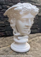 Load image into Gallery viewer, History Medusa Rondanini Bust design Artifact Carved Sculpture Statue 17" www.Neo-Mfg.com on base