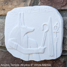 Load image into Gallery viewer, Egyptian Anubis Temple Abydos plaque wall Sculpture relief www.Neo-Mfg.com 6"