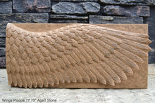 Load image into Gallery viewer, Angel Wing 17.5" 2pc Set sculpture wall plaque www.NEO-MFG.com mounted wings