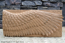 Load image into Gallery viewer, Angel Wing 17.5" 2pc Set sculpture wall plaque www.NEO-MFG.com mounted wings