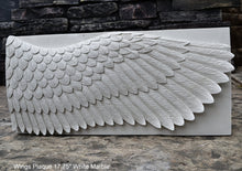 Load image into Gallery viewer, Angel Wing 17.5" 2pc Set sculpture wall plaque www.NEO-MFG.com mounted wings