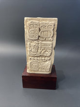 Load image into Gallery viewer, Aztec Mayan Glyph stele Sculpture 6.25" www.Neo-Mfg.com