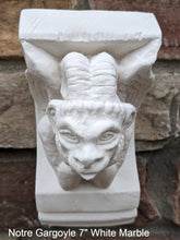 Load image into Gallery viewer, Griffin Gargoyle Notre wall Shelf wing sculpture www.NEO-MFG.com 7&quot; corbel
