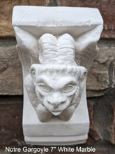 Load image into Gallery viewer, Griffin Gargoyle Notre wall Shelf wing sculpture www.NEO-MFG.com 7" corbel