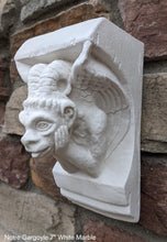 Load image into Gallery viewer, Griffin Gargoyle Notre wall Shelf wing sculpture www.NEO-MFG.com 7" corbel