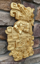 Load image into Gallery viewer, Aztec Mayan Ammer Sculptural wall relief plaque 14&quot; www.Neo-Mfg.com home decor L2

