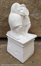 Load image into Gallery viewer, History Egyptian God Thôt statue Sculpture museum reproduction art 6.5" www.Neo-Mfg.com home decor relief