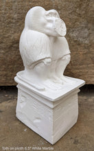 Load image into Gallery viewer, History Egyptian God Thôt statue Sculpture museum reproduction art 6.5" www.Neo-Mfg.com home decor relief