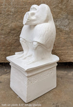 Load image into Gallery viewer, History Egyptian God Thôt statue Sculpture museum reproduction art 6.5" www.Neo-Mfg.com home decor relief