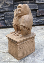 Load image into Gallery viewer, History Egyptian God Thôt statue Sculpture museum reproduction art 6.5" www.Neo-Mfg.com home decor relief