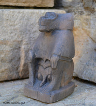 Load image into Gallery viewer, History Egyptian THOTH Hedj-wer god of wisdom Baboon Sculpture carving statue www.Neo-Mfg.com museum reproduction
