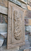 Load image into Gallery viewer, Aztec Mayan Yaxchilán Lintel Sculpture 20" www.Neo-Mfg.com Plaque relief carving